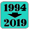25-year logo, 1994-2019