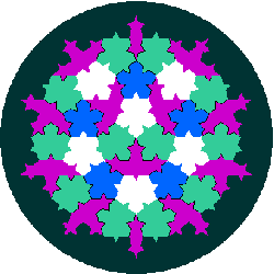 Pentarose based on Roger Penrose's prototiles for non-periodic tiling