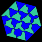 Trifolia--all shapes of triangles with 4 kinds of edge
