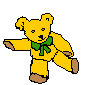 Gold bear's holiday shopping message