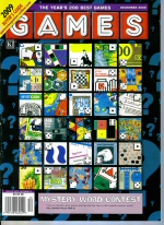 Games cover for December 2008