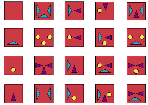 Tiles of the LXX puzzle, part 1