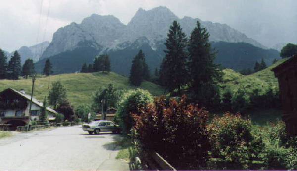 Waxenstein, second-highest peak in German Alps