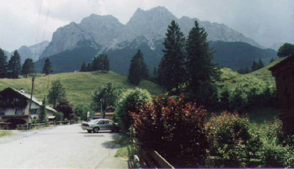 Waxenstein, second-highest peak in German Alps