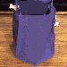 Velvet drawstring pouch for pyramid pieces