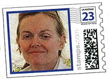 The successful anniversary stamp with Kate's image