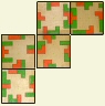 Fractured Fives--two matching puzzles on 5 wood blocks