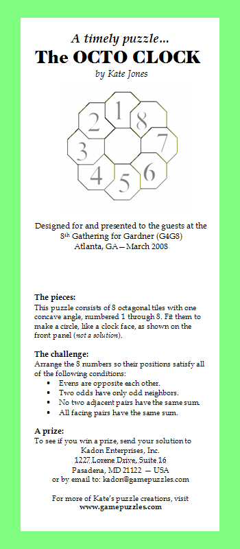 The Octo Clock challenge