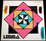 Lemma vinyl mat, Lucite see-through disks