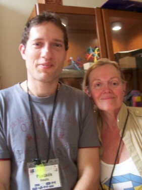 Kate with Pantazis Houlis