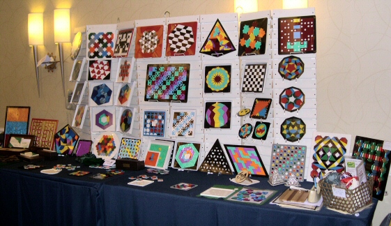 The Kadon gamepuzzles display at IPP