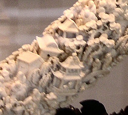 Close-up detail of small section