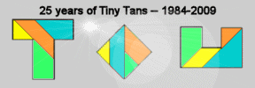 Tiny Tans 25th Anniversary display